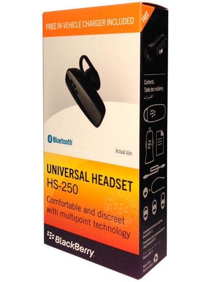 BlackBerry Гарнитура BlackBerry Universal Headset HS-250