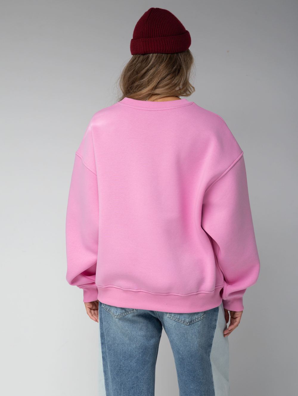 Свитшот оверсайз с принтом old money