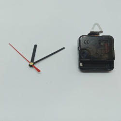 Часовой механизм, шток 16 мм, со стрелками №17 (1уп = 5шт)