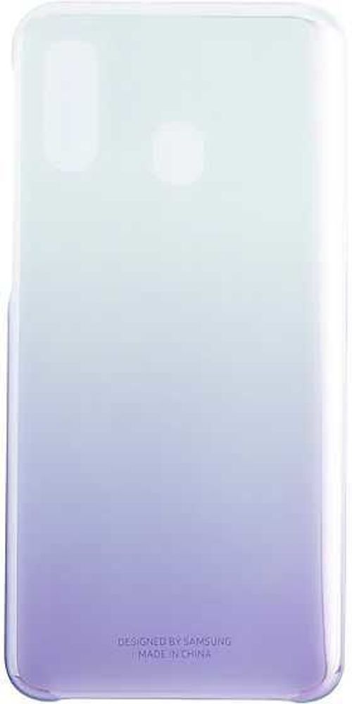 Samsung для Samsung Galaxy A40 Gradation Cover фиолетовый (EF-AA405CVEGRU) Чехол (клип-кейс)