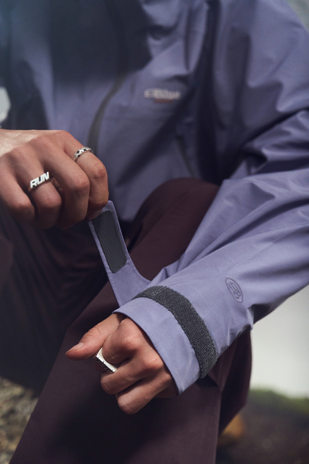 Куртка Nothomme Blue Waterproof Jacket "Mist Purple"