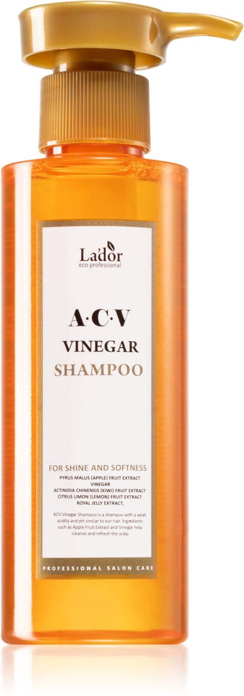 La'dor ACV Vinegar - шампунь глубокого очищения для придания блеска и смягчения волос /   150  ml  / GTIN 8809181938049