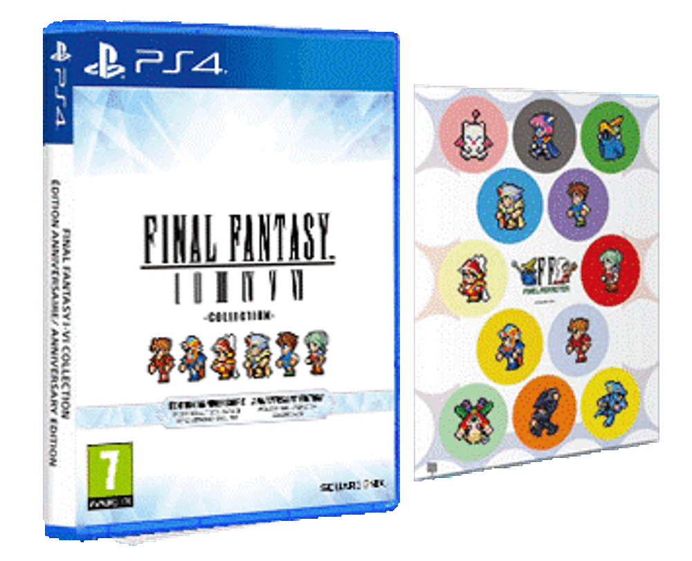 Final Fantasy 1-6 Collection Anniversary Edition (PS4) NEW
