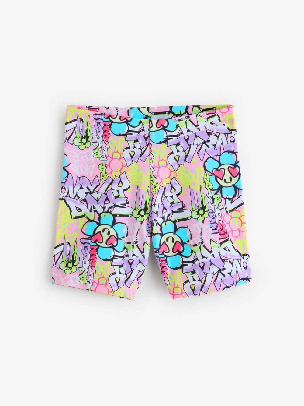 Шорты-велосипедки для девочки Next E61-335, 3 шт., Розовый, Черный