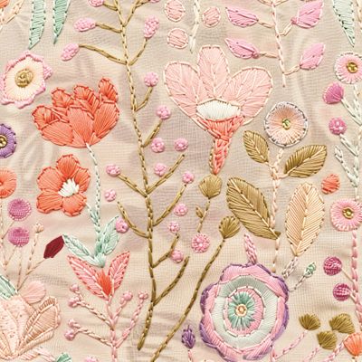 Вышитые цветы