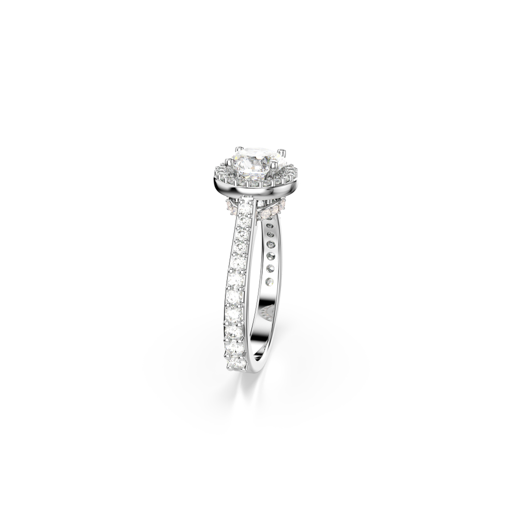 RE UNA:RING RND ANGELIC WHITE/RHS 55