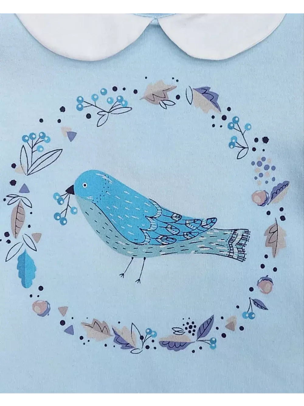 лонгслив ясельный для девочки хлопок