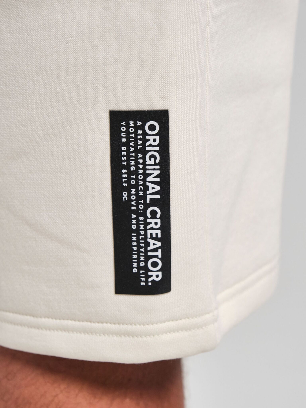 Шорты мужские ORIGINAL CREATOR SHORTS, Молочный