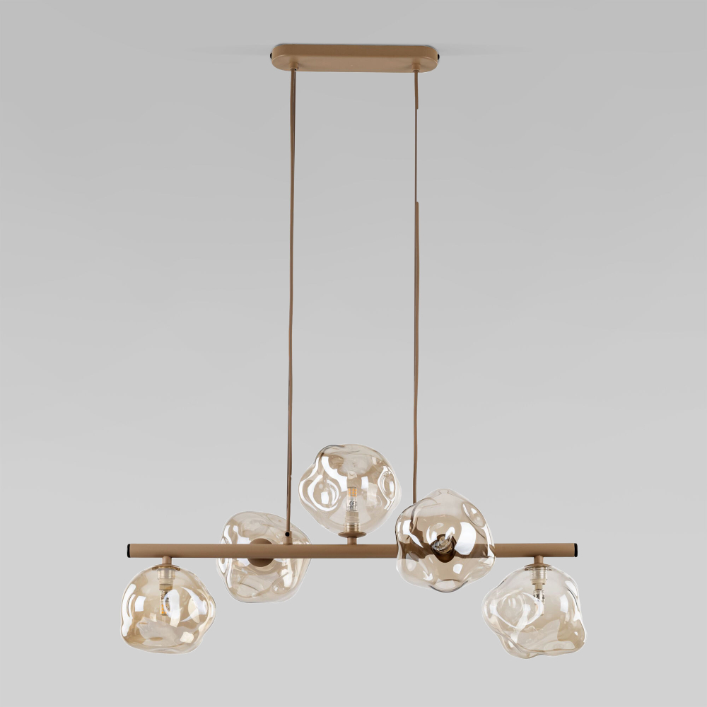 Подвесной светильник со стеклянными плафонами 11111 Lava Sabia