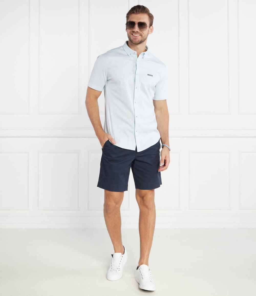 Рубашка BIADIA R BOSS GREEN - голубой(50493600)