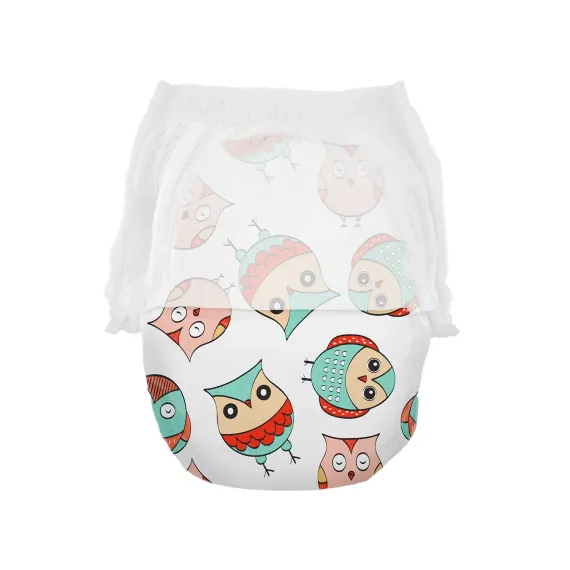 Трусики-подгузники Offspring XL 12-20 кг, 30 шт, совы