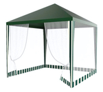 Шатер-тент ECOS TZGB-106 с москитными сетками 300*300/240*240*250 см (стальной каркас)