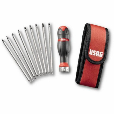 333 K/B10 Набор отверток серии COMBIDRIVE® в нейлоновом чехле, 10 предметом, USAG (Италия)