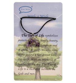 NP-04/4 Кулон с камнями «Аметист»