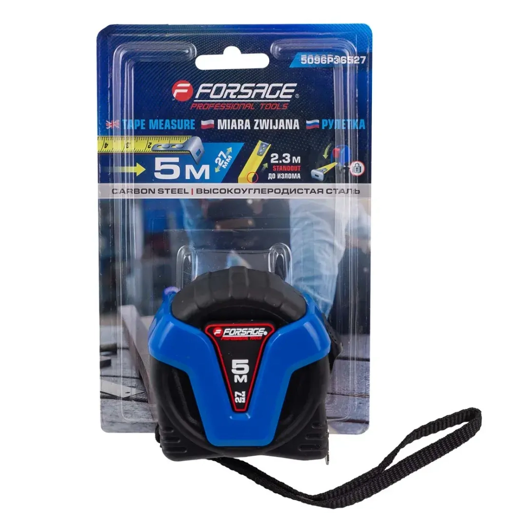Рулетка 5M*27MM Forsage F-5096P36527