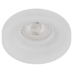 Светильник встраиваемый декоративный ЭРА DK94 ICE под лампу MR16 GU5.3 белый | Декоративные встраиваемые светильники