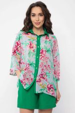 Костюм Удачный (зеленый) К13590-13М LT Collection