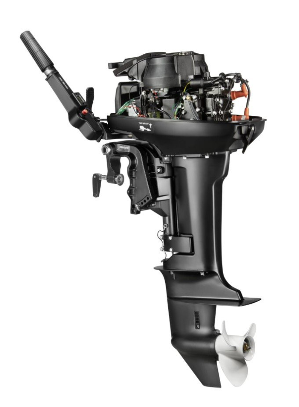 Мотор лодочный GLADIATOR G9.9FHS BLACK LINE 2т