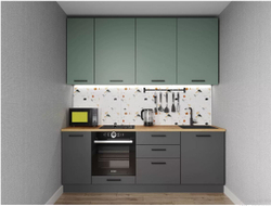 Кухонный гарнитур Изумруд 2200 (38мм)