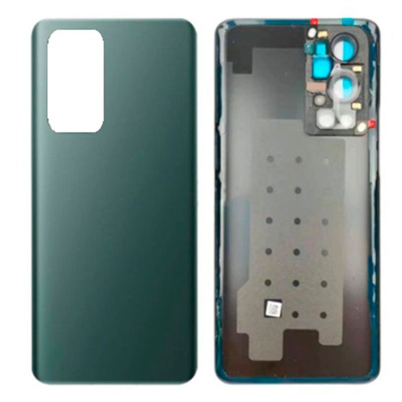 Задняя крышка для OnePlus 9 Pro зелёная (Pine green) матовая, со стеклом камеры