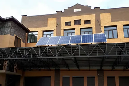 Гибридная солнечная электростанция 5квт