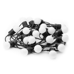 Умная гирлянда ретро «Фестон» Twinkly Festoon, Gold + Silver (20 м, 40 лампочек G45) Generation II