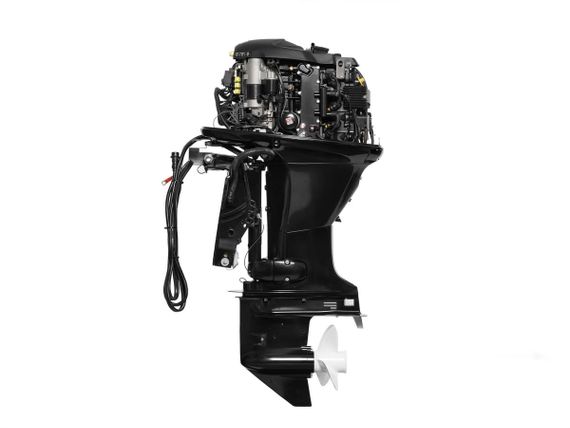 Комплект Алюминиевая лодка (катер) Mikatsu (Микатсу) 470 (Z43) Premium + мотор Sharmax SMF60FEL-T EFI