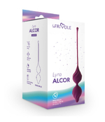 Вагинальные шарики Alcor фиолетовый 21 см