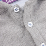 Толстовка д/мал, серый, р.128, (Батик) 00865_BAT