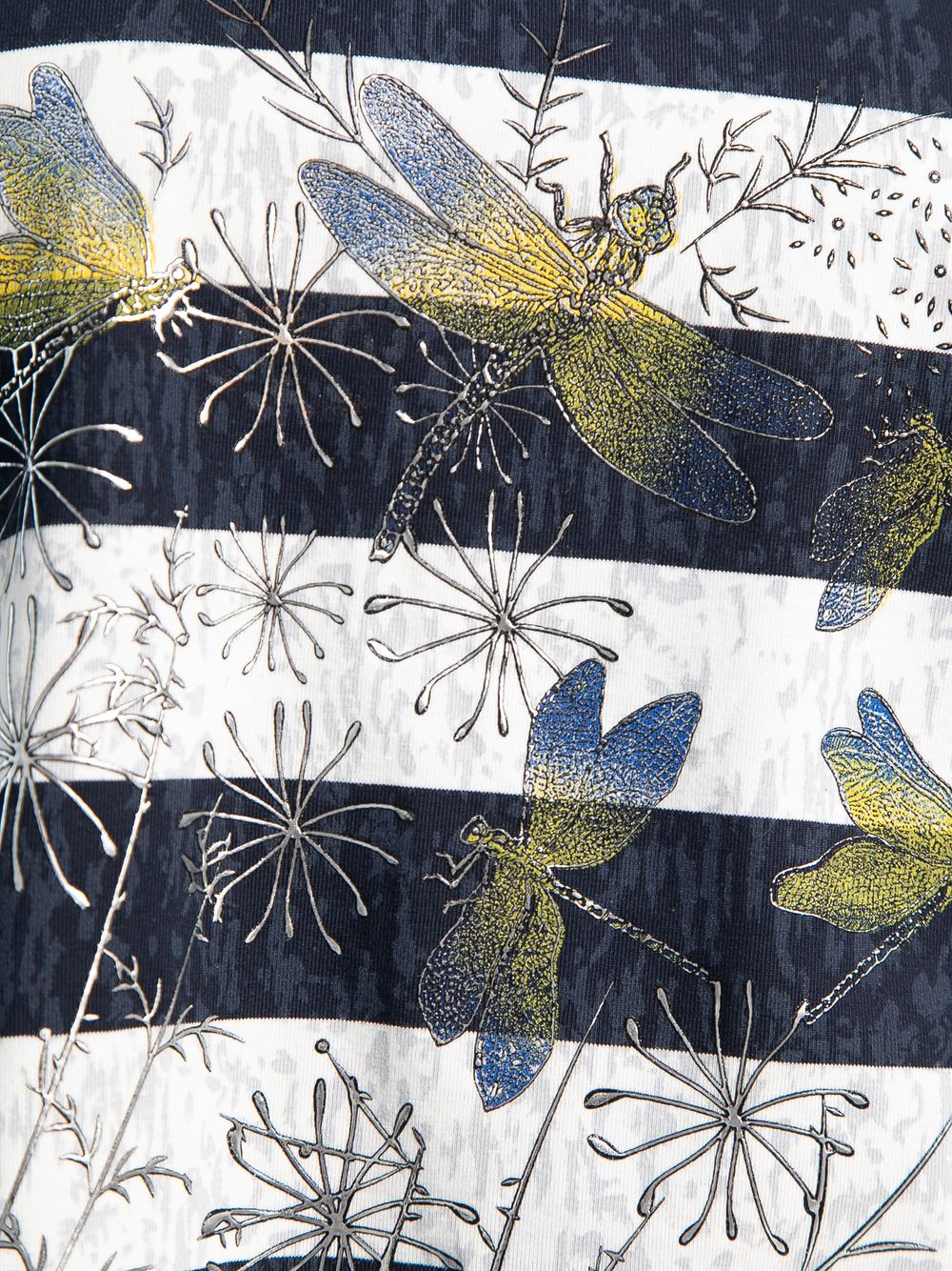 Блуза Серебряный полет (бело-синяя) Б15287-18М LT Collection