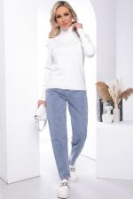 Водолазка Зимняя история (белая) Б14520-20М LT Collection