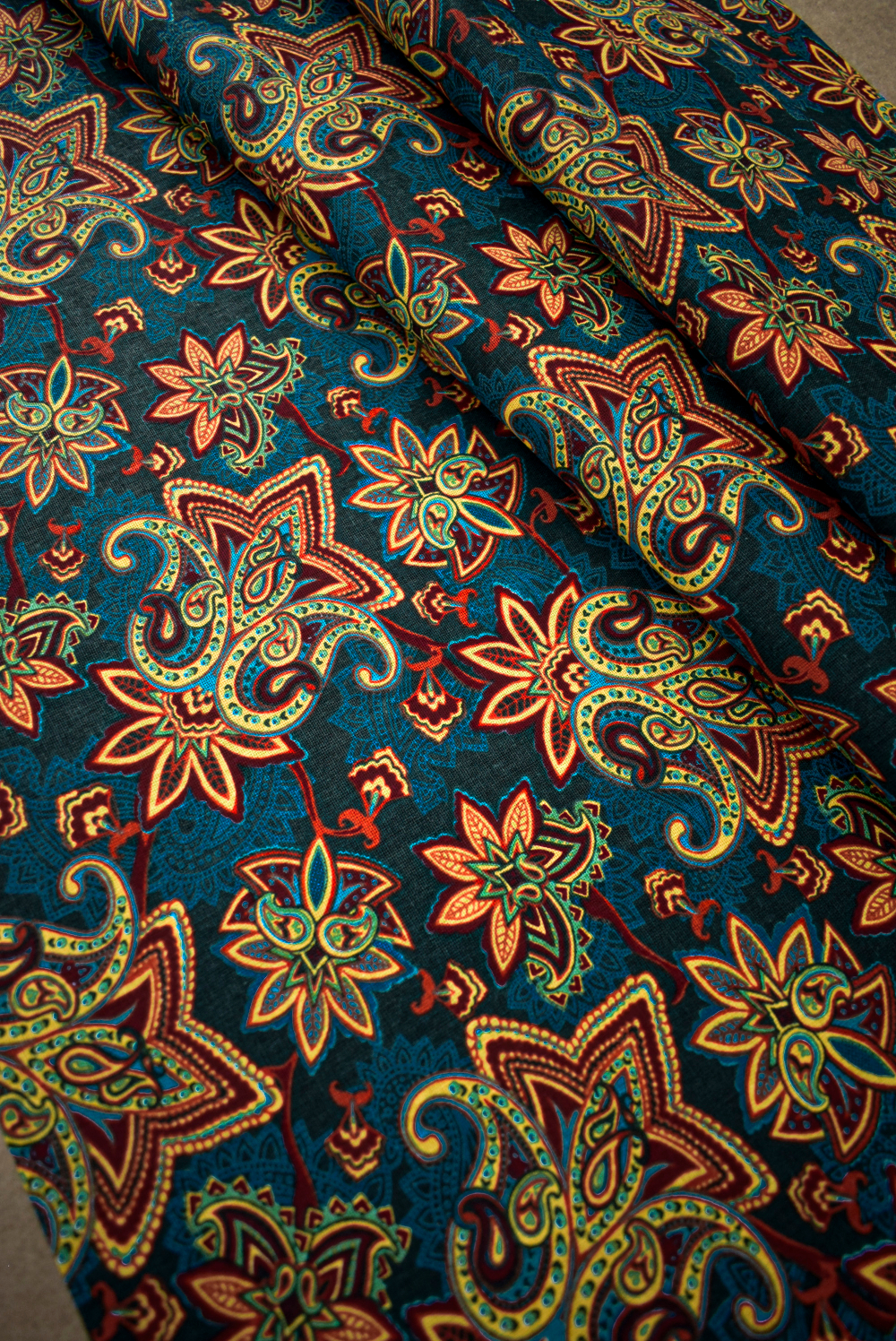 Ткань бязь плательная, рис. " Восточные мотивы", ширина 150 см, арт. 911