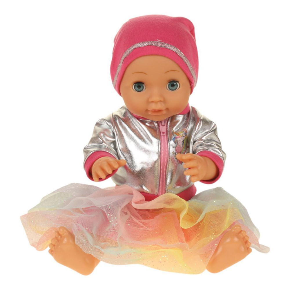 Пупс озвуч. "Сашенька" 40см. музыка-Шаинский, пьет, писает, закр. глазки, 4 акс, 2000 слов (Карапуз)