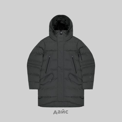 Пуховик мужской Krakatau Strofo Long Down Jacket артикул:Qm488-513 - купить в магазине Дайс