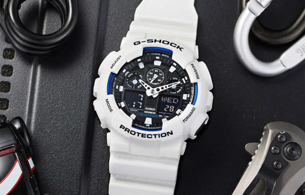 Casio G SHOCK GA 100B 7A