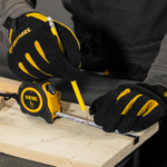 Рулетка 3м х 16мм, обрезиненный корпус, автоматическая фиксация Denzel