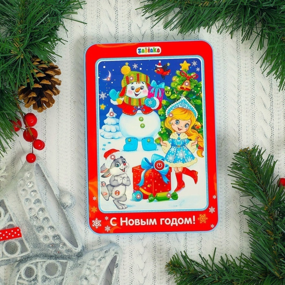 Планшет «Снеговичок», звуковые эффекты, работает от батареек 3250467