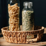 Блюдо декоративное "Золотистый колос", Д280 Ш280 В80, песочный