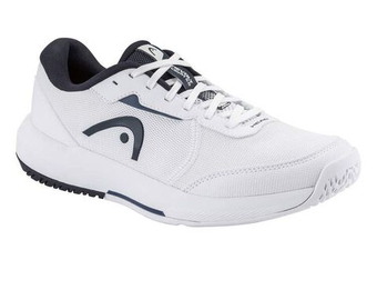 Мужские кроссовки теннисные Head Revolt Court 5.0 - white/blueberry