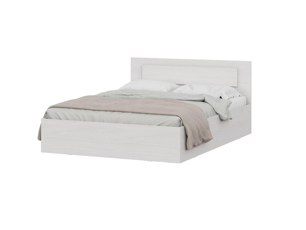 МСП 1 Кровать двойная универсальная 1,4 настил ДСП / Ясень светлый