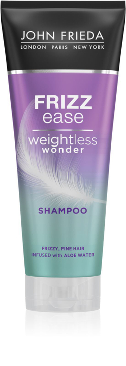 John Frieda Frizz Ease Weightless Wonder - разглаживающий шампунь для непослушных и вьющихся волос /   250  ml  / GTIN 5037156258363
