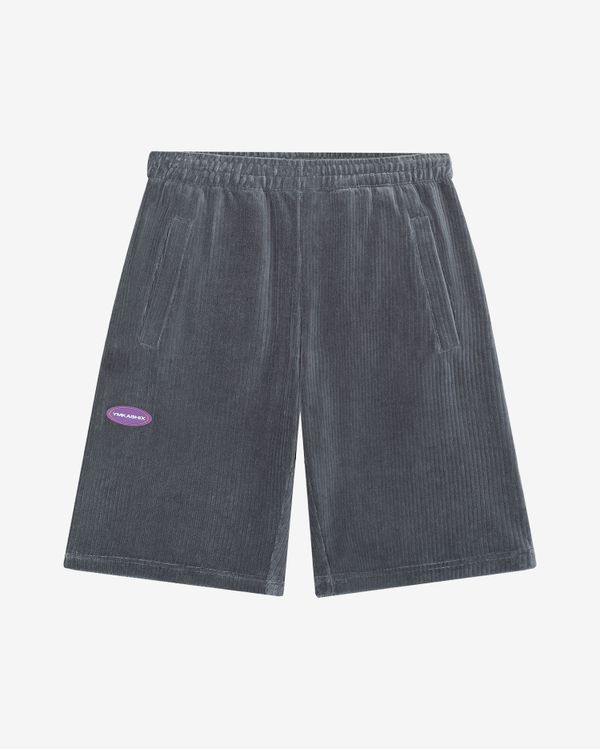 Шорты велюровые графитовые - фото 2