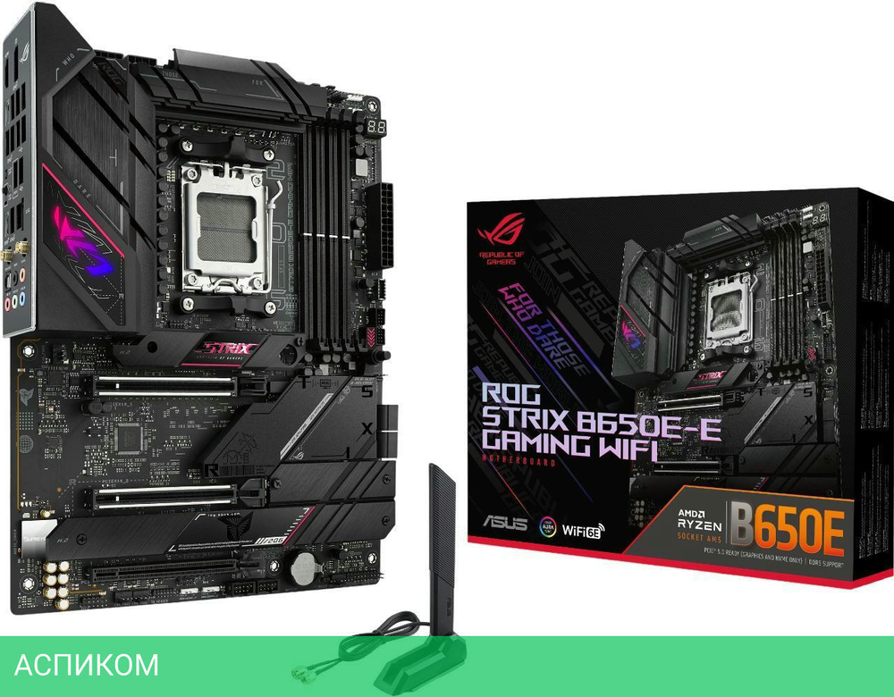 Материнская плата ASUS Rog Strix B650E-E Gaming WiFi DDR5