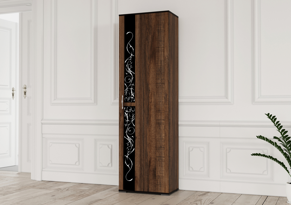 Шкаф Авалон Стекло Чёрное