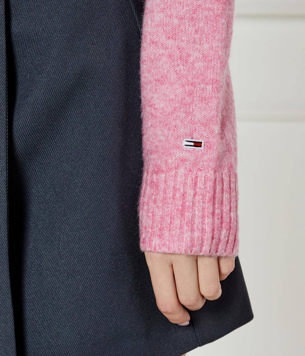 Свитер Tommy Jeans - розовый(DW0DW19895)