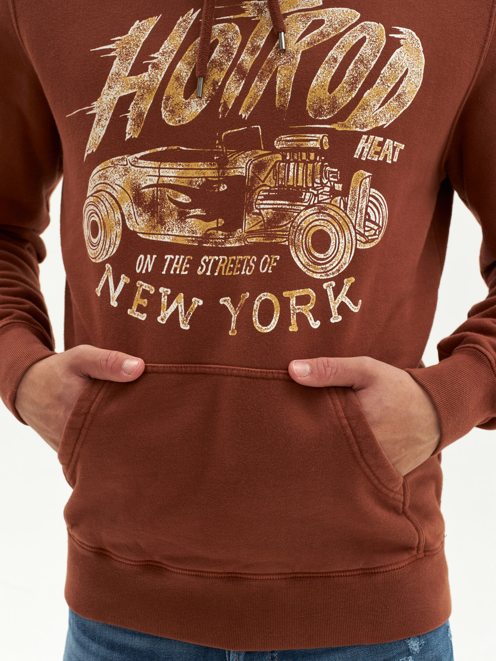Худи Bowery NYC "Hotrod" Rusty