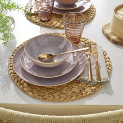 IKEA FÄRGKLAR  (ИКЕА ФÄРГКЛАР)  -  Сервиз, 18 шт, светло-розовый