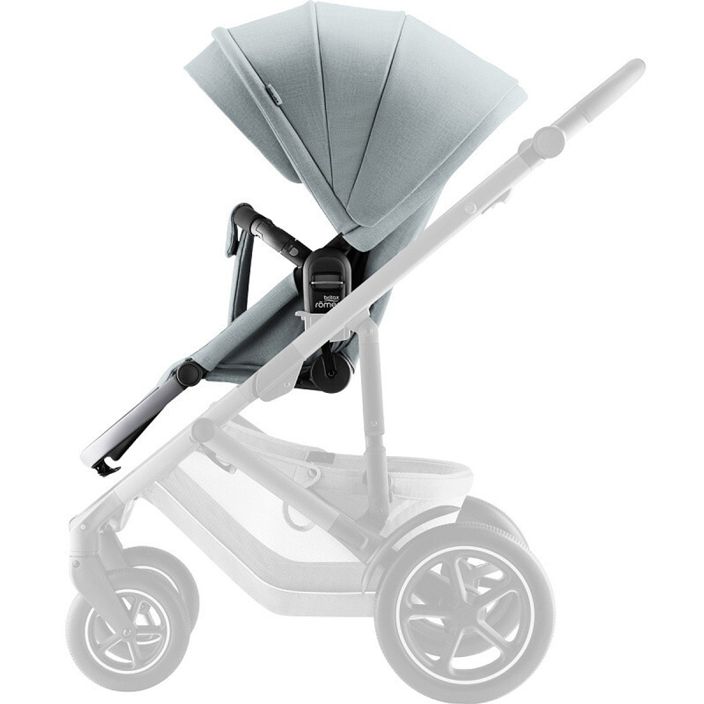 Коляска 3 в 1 Britax Roemer Smile 5Z Style и автокресло Baby-Safe Pro Jade Green Harbor Blue