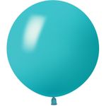 Шар (36''/91 см) Карибский голубой, пастель, 1 шт.