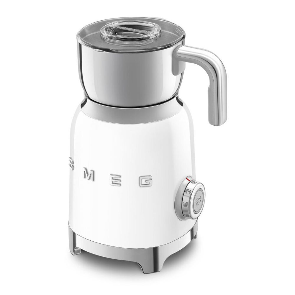 Вспениватель для молока Smeg MFF01, белый